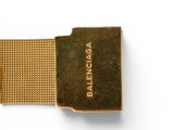 an image of a close up of a watch on a white surface