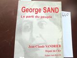 George Sand, Le Parti du peuple, Jean-Claude Sandriier