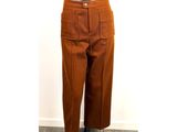 an image of a mannequin wearing a pair of brown pants