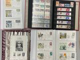 many different types of stamps on this book