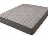 a close up of a mattress on a white surface