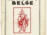 a book with a drawing of a man riding a horse