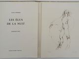 un livre sur la couverture duquel figure le dessin d'un nu
