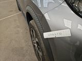 a car that has a sticker on the side of it