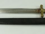 two different types of knives are displayed on a white surface