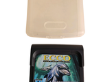 a small plastic box with a game on top of it