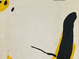 la couverture d'un livre ornée d'une peinture jaune et noire