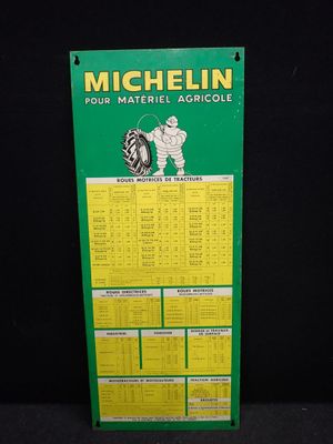 Affiche publicitaire vintage « Michel Four » sur les produits agricoles