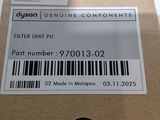 an image of a box with a label on it that says dyson genuine components