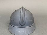 a helmet that is sitting on the floor