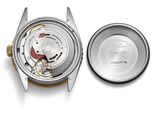 an image of a close up of a watch with a white background