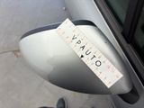 a sticker on the side mirror of a car
