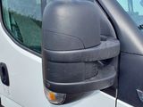 an image of a side view mirror of a truck