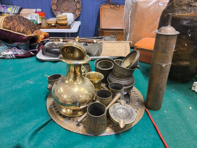 Lot d'objets divers en cuivre