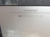 a close up of the back of a microwave oven