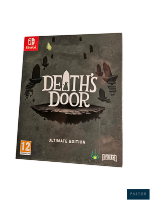 a box of death ' s door ultimate edition on a white background