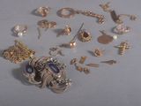 many different types of jewelry on the table