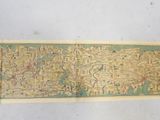 an old map of a city with a lot of buildings on it