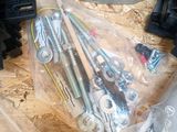 a lot of screws and bolts on the floor