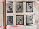 an open book with pictures of women in bathing suits on it