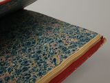 an open book that is sitting on top of a table