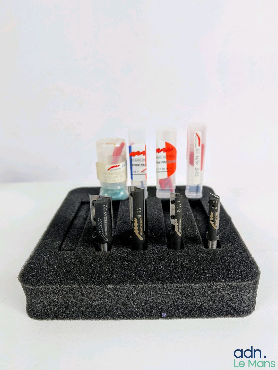 Lot de 4 porte-outils de défonçage à plaquettes réversibles …
