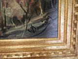 a picture of a painting of a man riding a horse