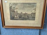une photo d'un tableau accroché au mur