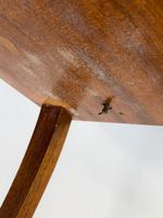 Table basse à jeu en bois fruitier, le plateau à décor marqu… (photo 5)
