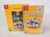 l'emballage de la figurine Nintendo Cuphead et la boîte de la figurine Nintendo Cuphead