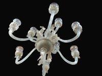 MURANO.important Lustre en cristal. (photo 2)