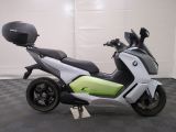 an image of a motor scooter parked in a garage