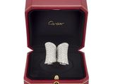 Bague « Bow » Cartier en or blanc 18 carats et diamants