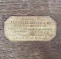 MAISON ALPHONSE GIROUX & Cie - JARDINIERE DE TABLE de forme … (photo 2)
