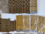 many different types of drill bits in the package