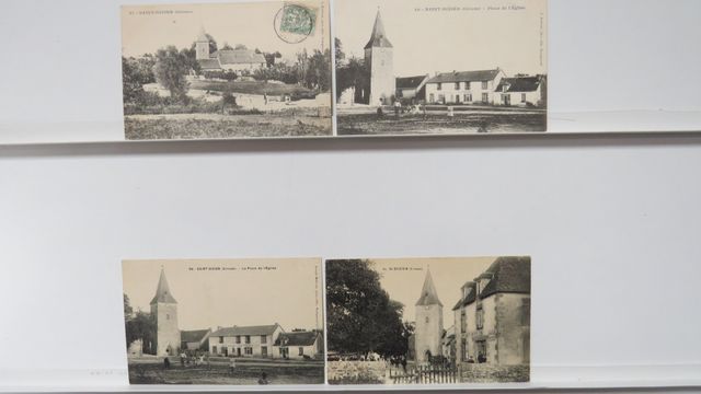 St-Dizier-Leyrenne : Lot de 4cpa (Etat superbe) de l’Editeur J. M...