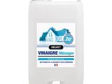 a gallon of vinegar cleaner on a white background