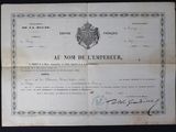 an old document with a picture of a coat of arms on it