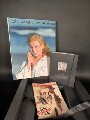 André DE DIENNES. Marilyn. Coffret comprenant 3 livres.