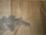 a picture of a painting on the wall of a room