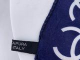 a white plate with a blue and white plate with a blue and white plate with a white plate with a blue and white plate with a white plate and