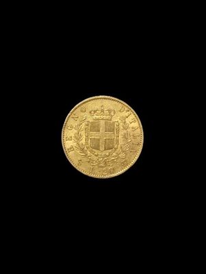 an image of a gold coin on a black background