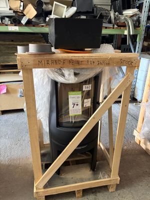 a small table with a laptop on top of it