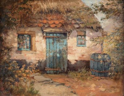 Arend VAN DE POL (1886-1956) Chaumière