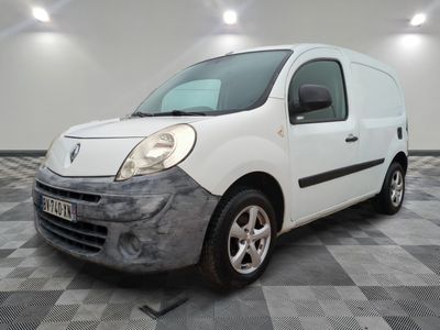 a picture of a white van with a black stripe on the side of it