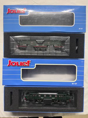 HO – JOUEF Lot de 2 locomotives type 2D2 SNCF dont 2D2 5504, époque IV - Photo 1