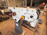 the machine is sitting in the warehouse ready to be used