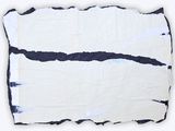 an image of a piece of paper with a black and white design