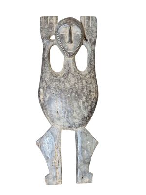 an image of a sculpture of a man with a face