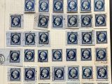 a collection of stamps from the united states